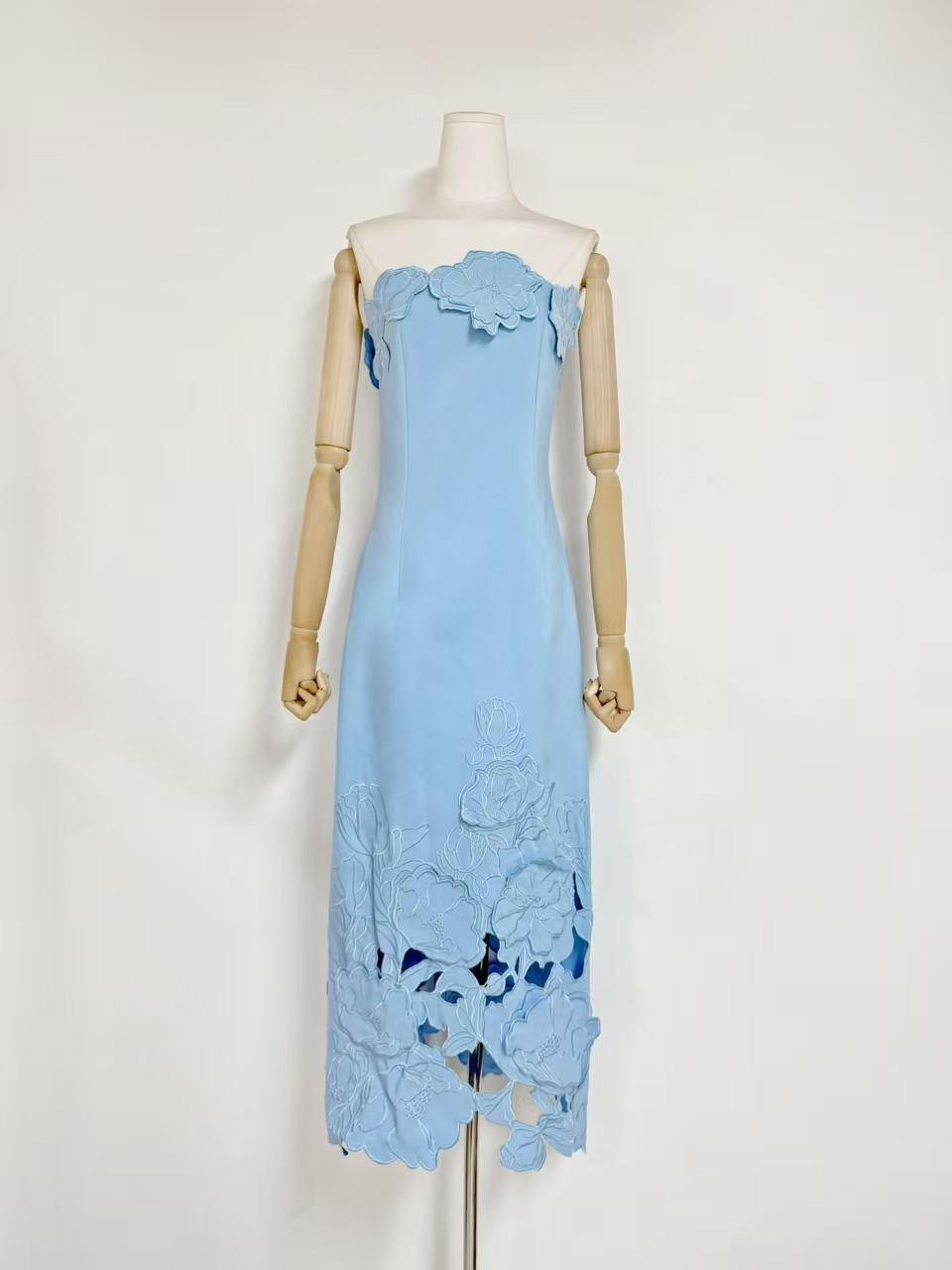 O1CN01gqaJig1s6RSmk682O__2215925215717-0-cib LIGHT BLUE CREPE COLUMN DRESS – FORMAL & WEDDING GUEST