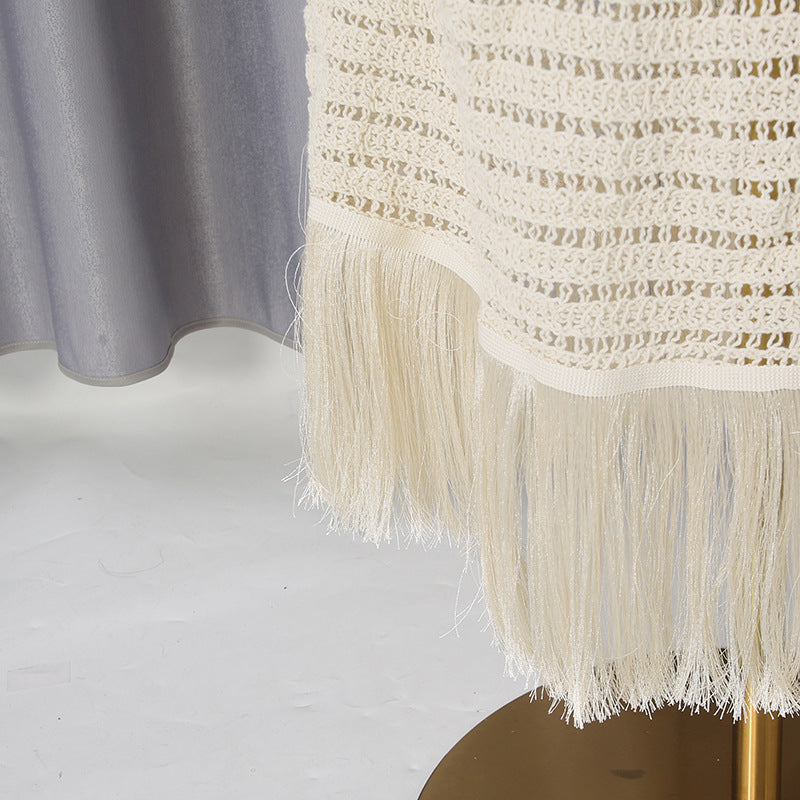 O1CN01hWyc0v1v3BUfYxWOq__2485646116-0-cib CREAM CROCHET COLUMN DRESS - BOHO WEDDING GUEST