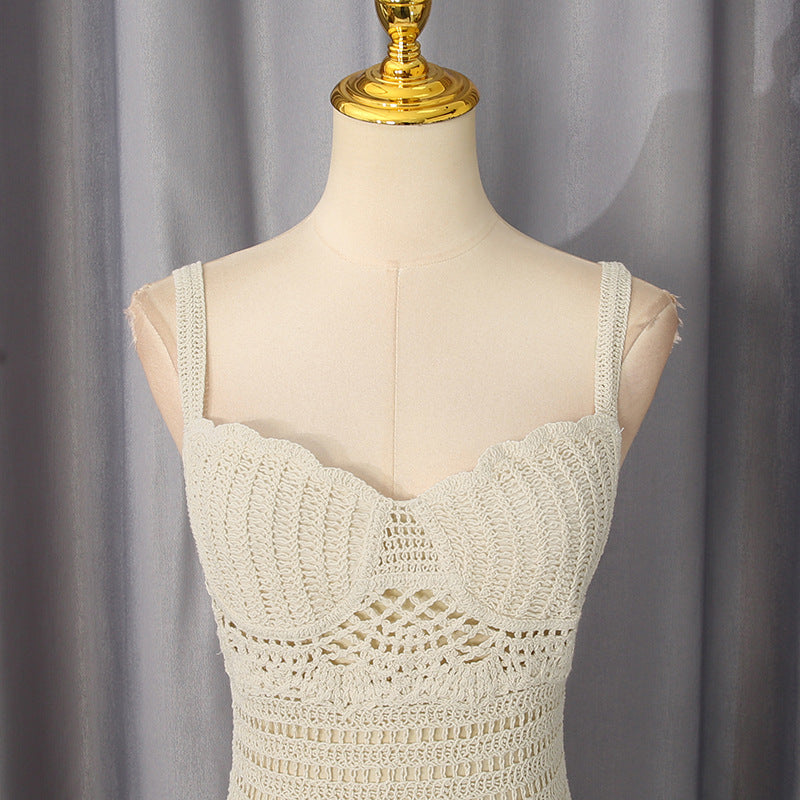 O1CN01i0PE8y1v3BUfm512u__2485646116-0-cib CREAM CROCHET COLUMN DRESS - BOHO WEDDING GUEST