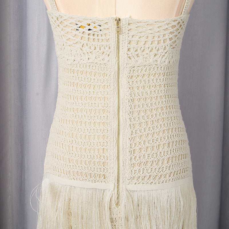 O1CN01pwi0AM1v3BUfa2Xf7__2485646116-0-cib CREAM CROCHET COLUMN DRESS - BOHO WEDDING GUEST