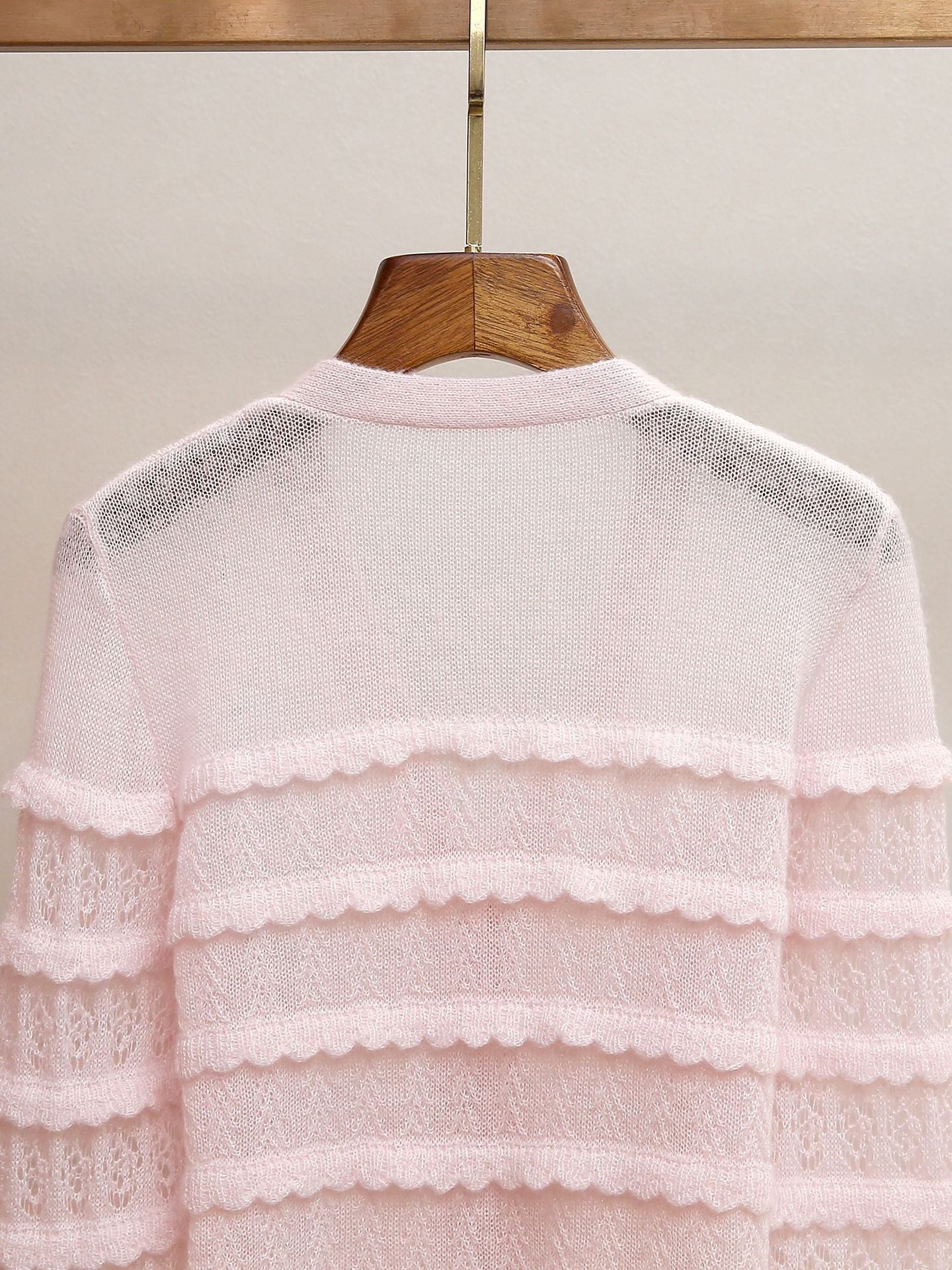 O1CN01rPpgfp2LrjA8ni0Y9__2214621369746-0-cib LIGHT PINK CROPPED FITTED CARDIGAN - CASUAL & WORK