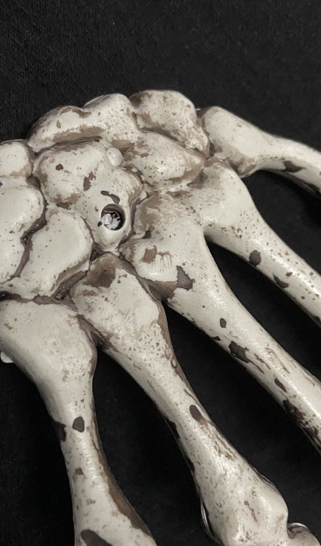 Skull-hand-bone-hair-clip-6 SKULL HAND BONE CLAW CLIP HALLOWEEN GOTH