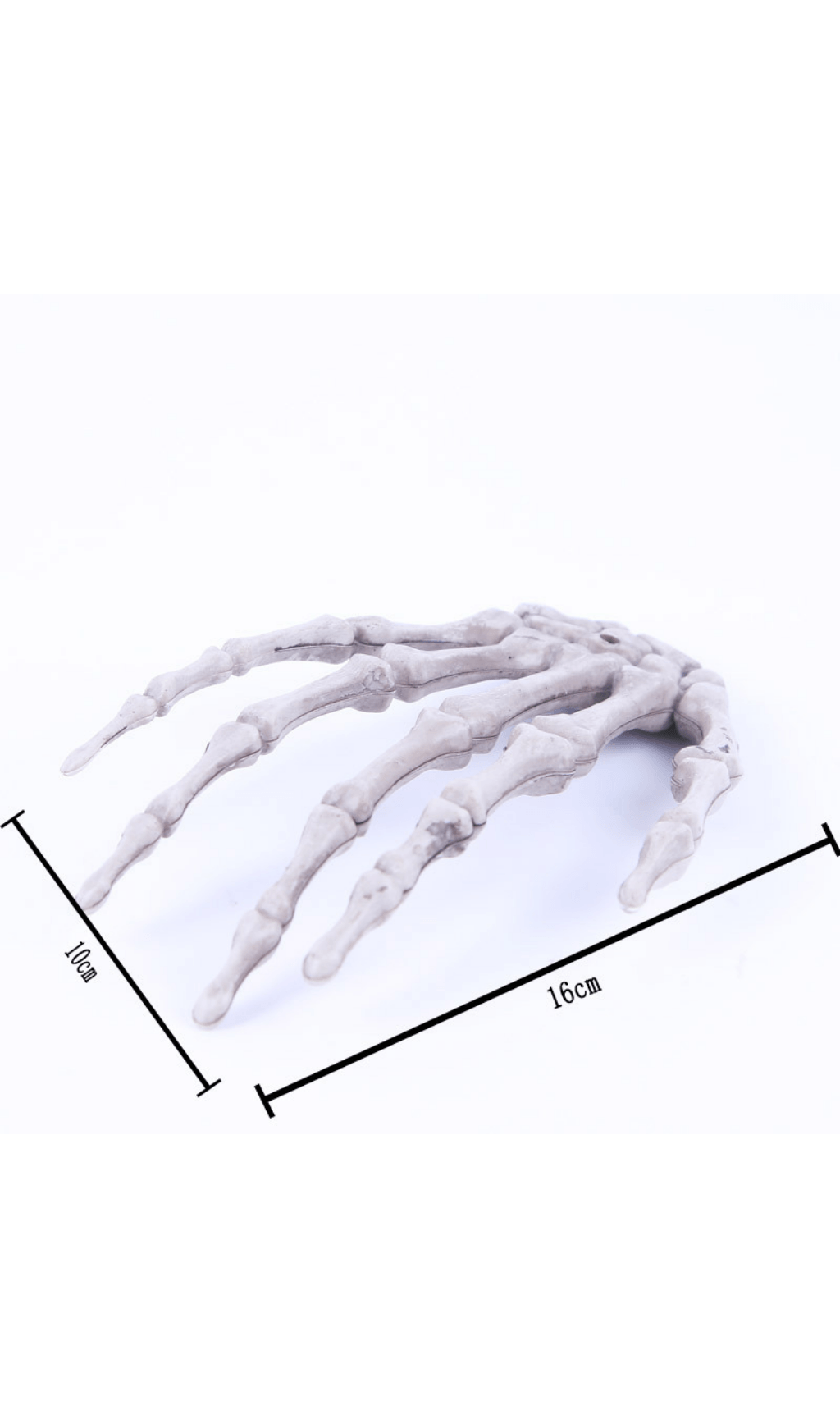 Skull-hand-bone-hair-clip-7 SKULL HAND BONE CLAW CLIP HALLOWEEN GOTH
