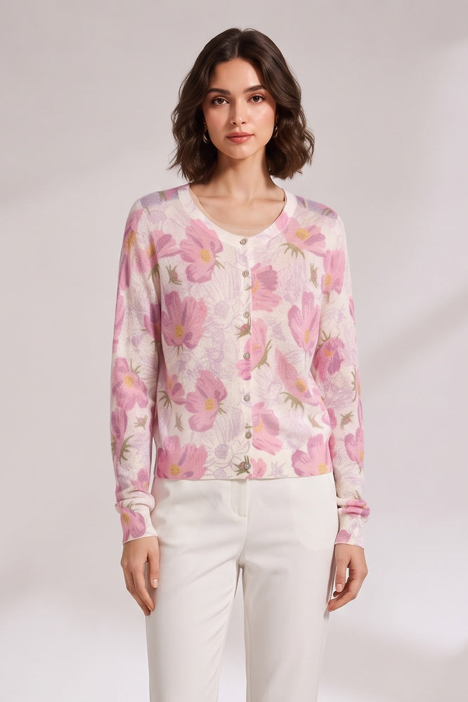 d06620193b43960b WHITE SHEER KNIT CROPPED CARDIGAN – CASUAL & WORK