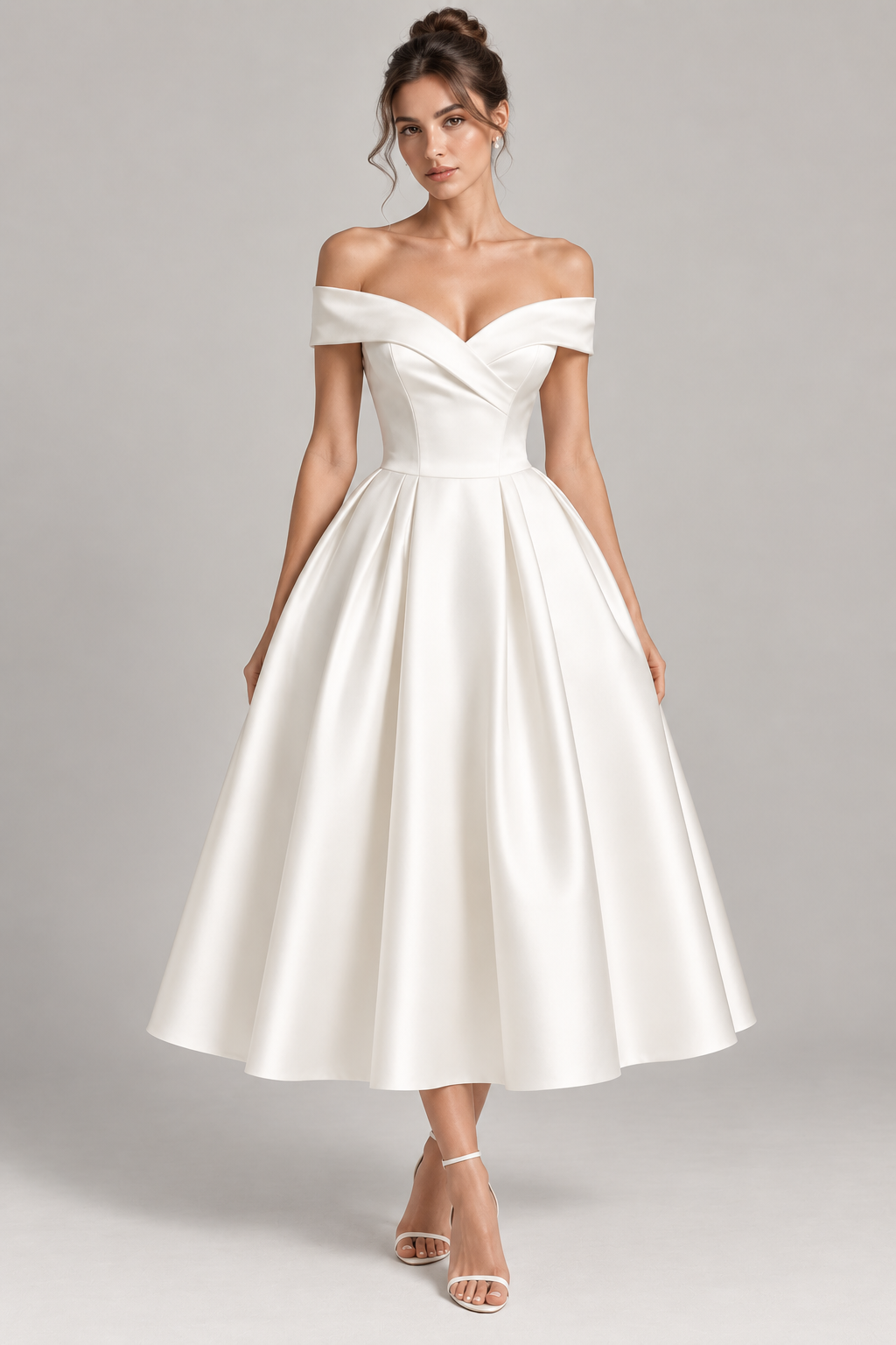 single_7066176e-ffec-40f6-ab9e-c20107f2f5a4 MINIMALIST OFF-SHOULDER MIDI DRESS - OFF-WHITE